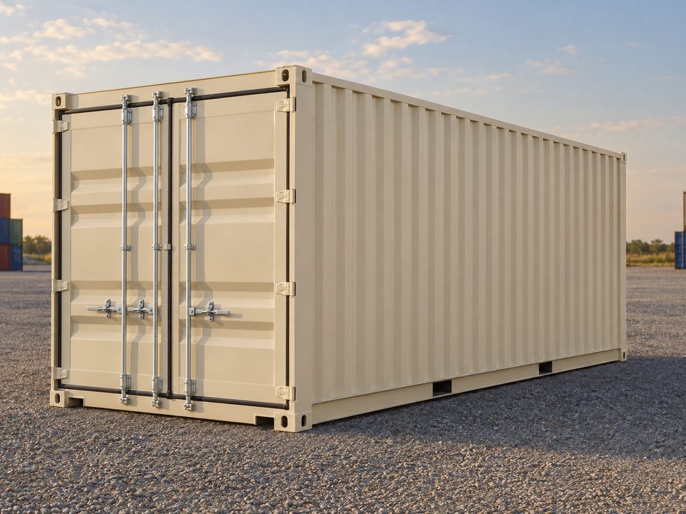 20' Standard shipping container