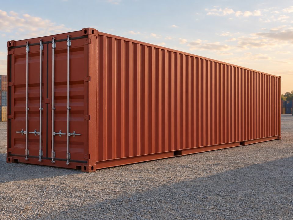 40' Standard shipping container
